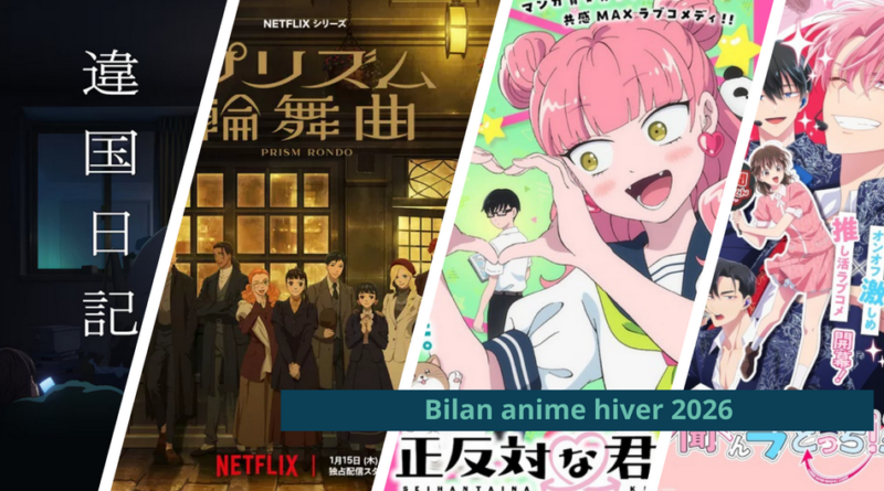 Bilan anime hiver 2026