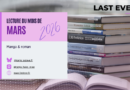 Bilan lecture et visionnage de mars 2026