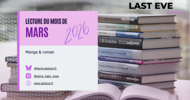 Bilan lecture et visionnage de mars 2026