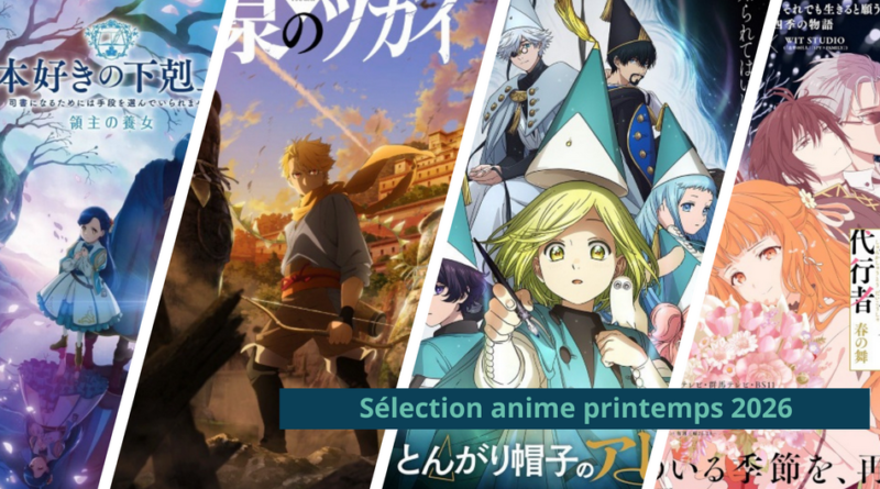 Sélection des anime printemps 2026