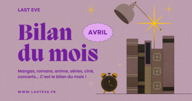 Bilan lecture et visionnage d'avril 2026