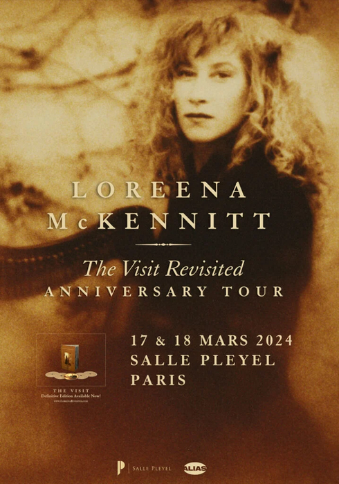 Loreena McKennitt – Salle Pleyel – 17 mars 2024