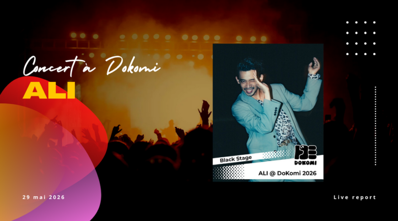 ALI en concert à DOKOMI