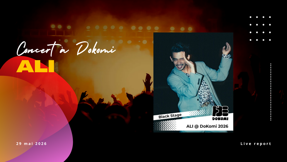 ALI en concert à DOKIMI