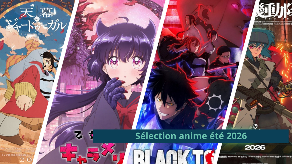 sélection anime été 2026
