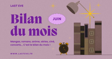 Bilan lecture et visionnage de juin 2026