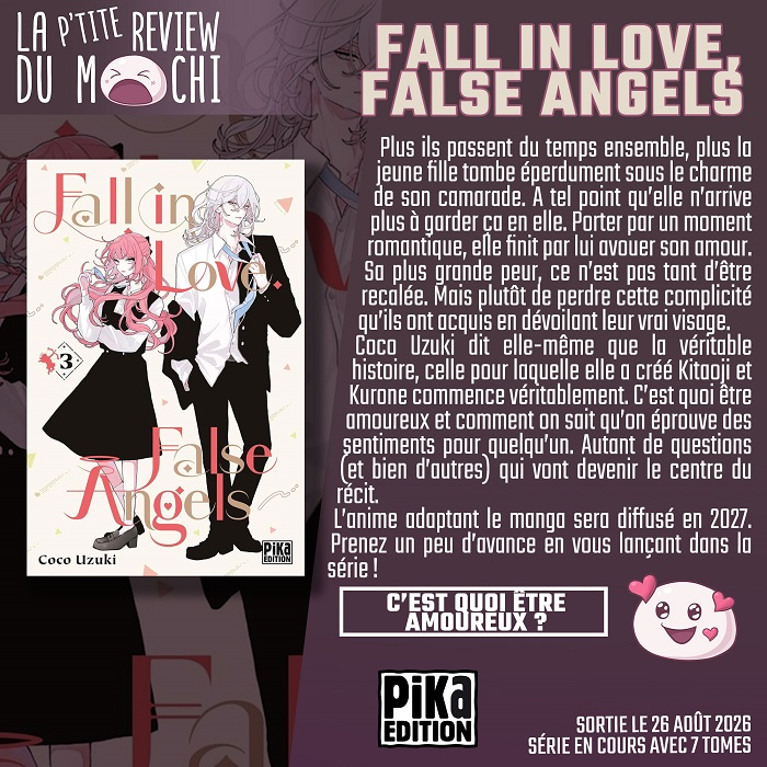 Fall in love, false angels tome 3