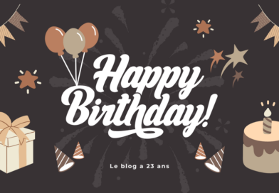 Joyeux anniversaire : 23 ans !