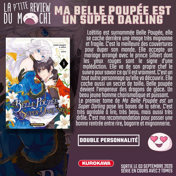 Belle poupée est un super darling
