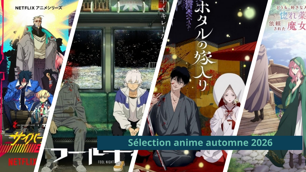 Sélection des anime de l'automne 2026