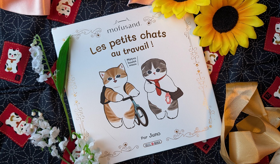 Mofusand - petits chats au travail