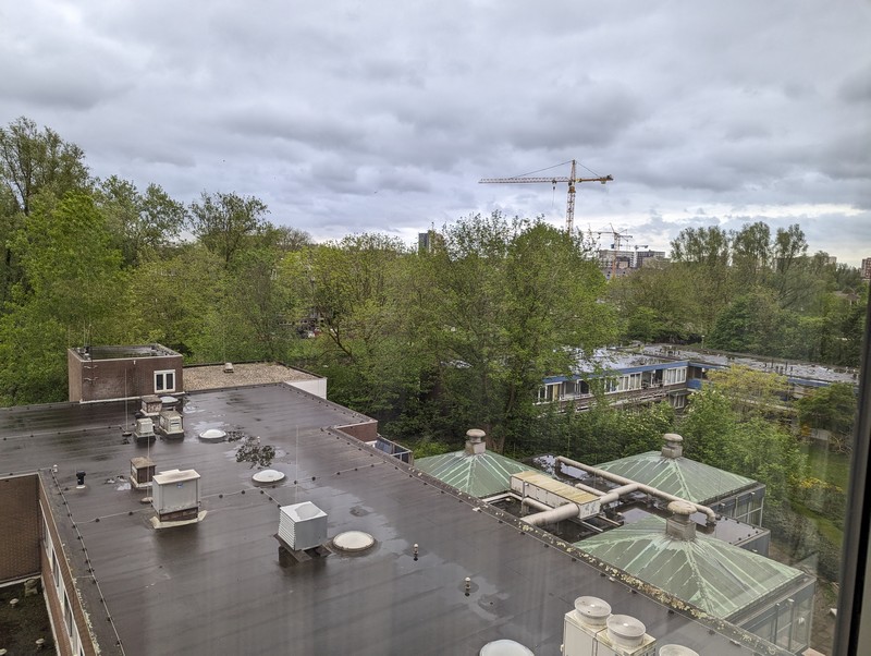 la vue de l'hôtel à Amsterdam
